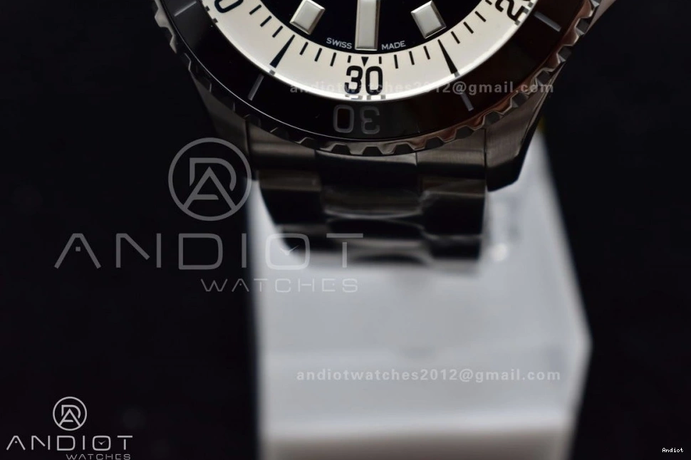 Best A Bracelet 1:1 on SuperOcean 475 44 Edition White Dial SS Black TF SunProtective Automatic 0725